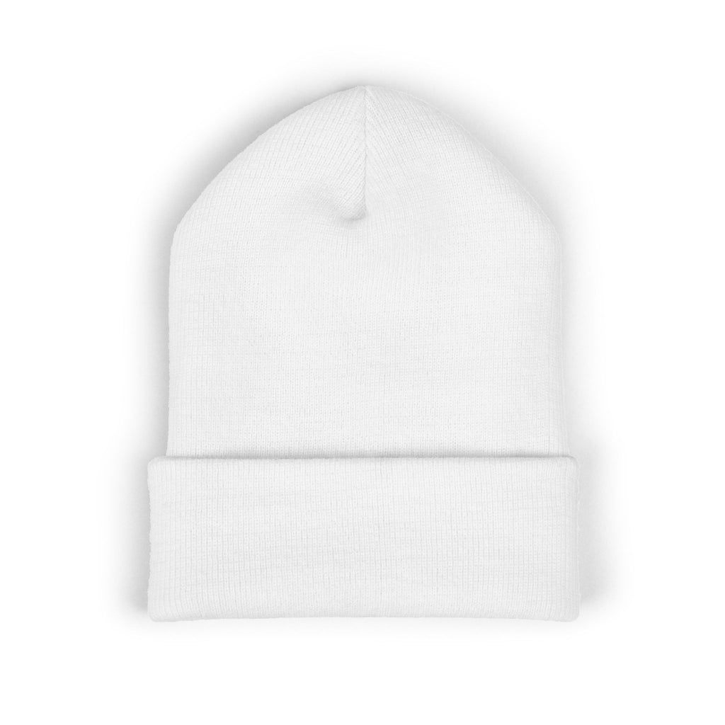 BlessNation™❤️ Classic Cuffed Beanie – White