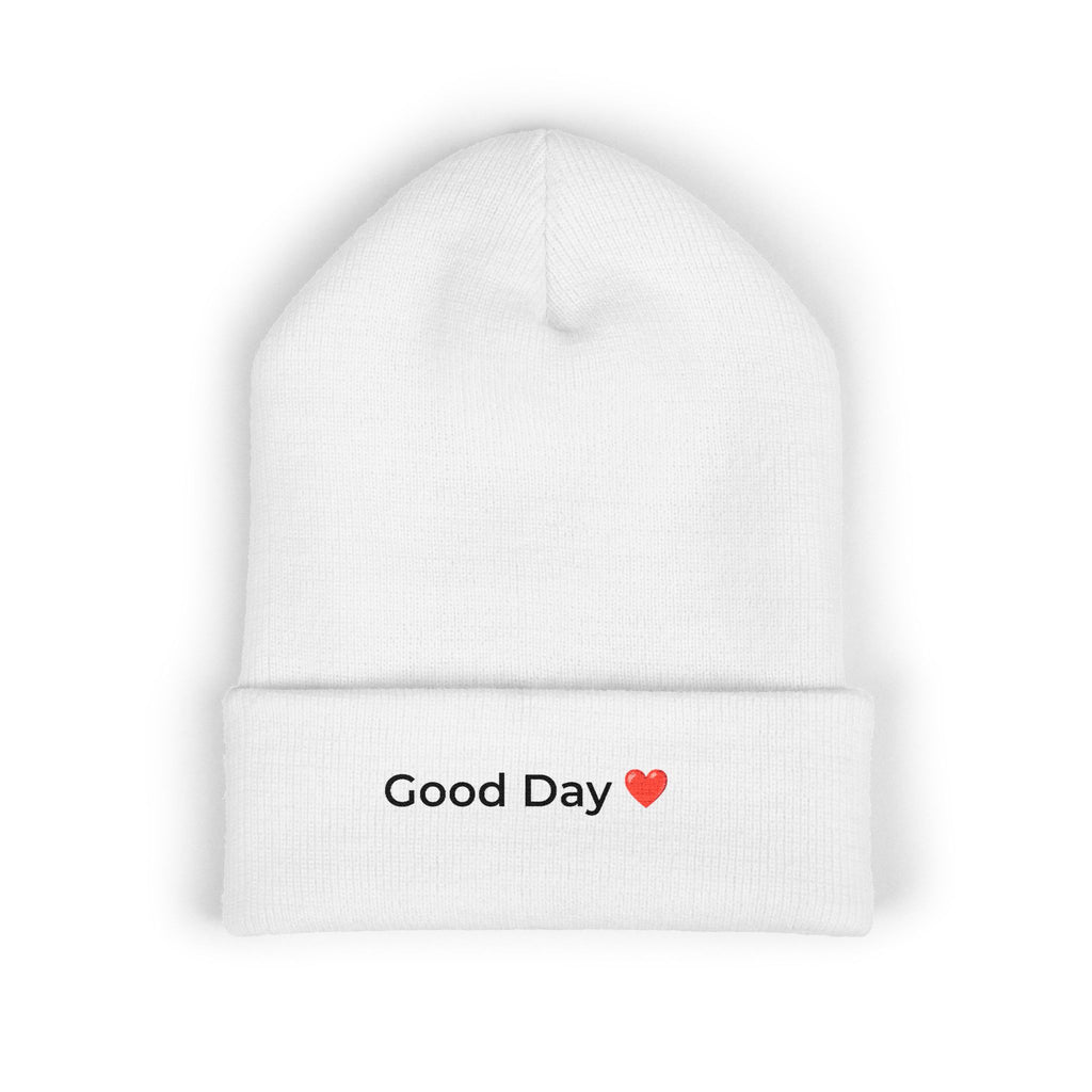BlessNation™❤️ Classic Cuffed Beanie - White