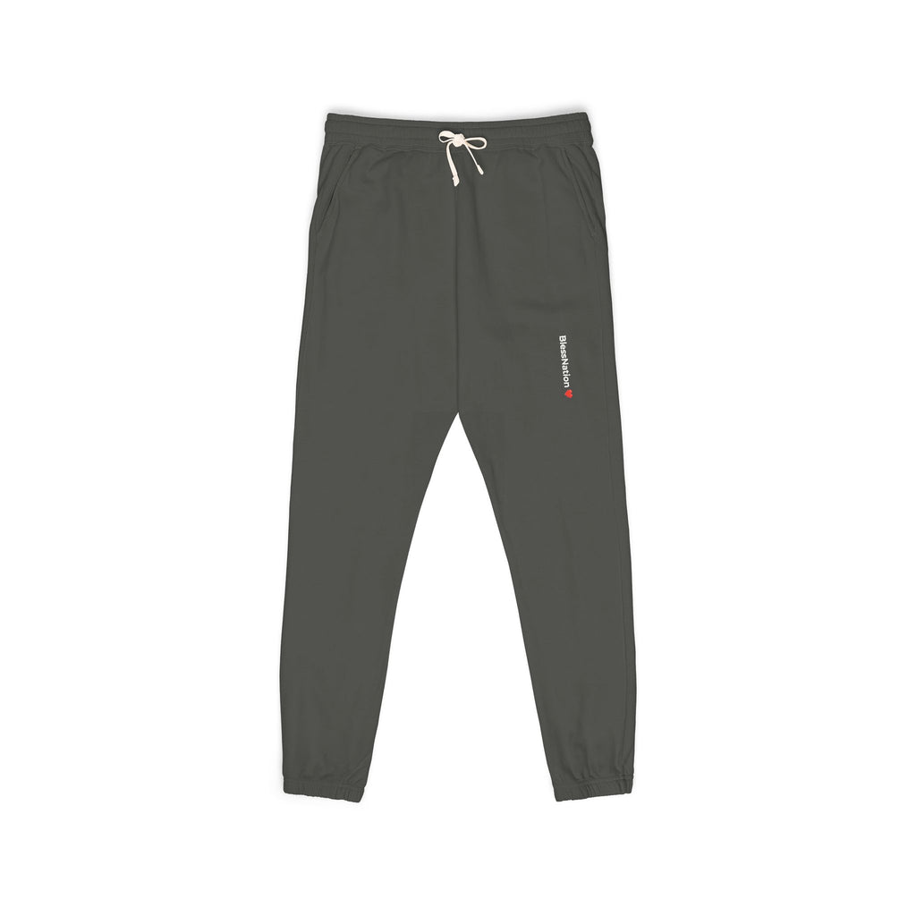 BlessNation ❤️ Fleece Sweatpants — Pepper