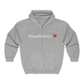 BlessNation ❤️ Classic Zip Hoodie — Grey