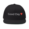 BlessNation ❤️ Good Day Heart Snapback Hat — Black