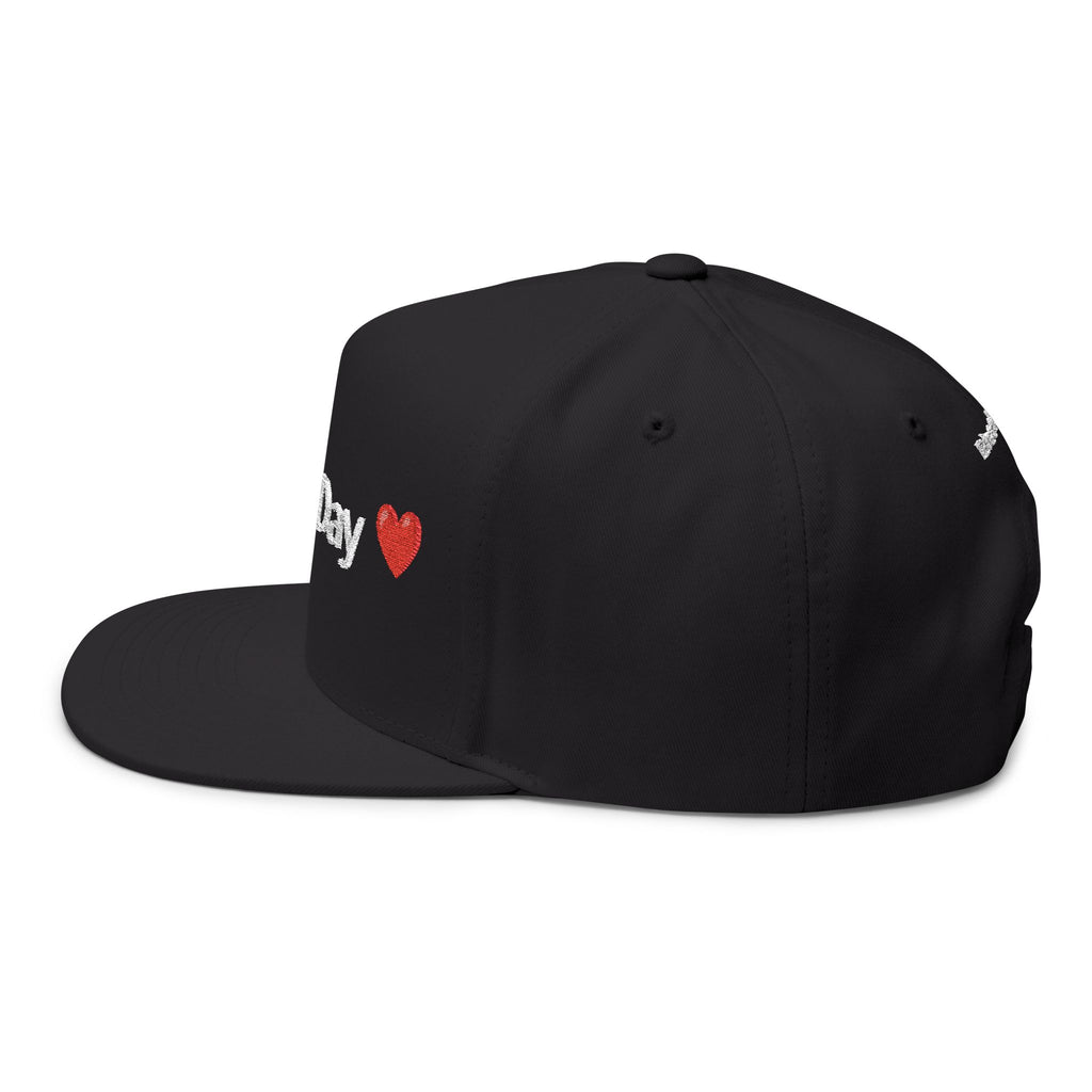 BlessNation ❤️ Good Day Heart Snapback Hat — Black