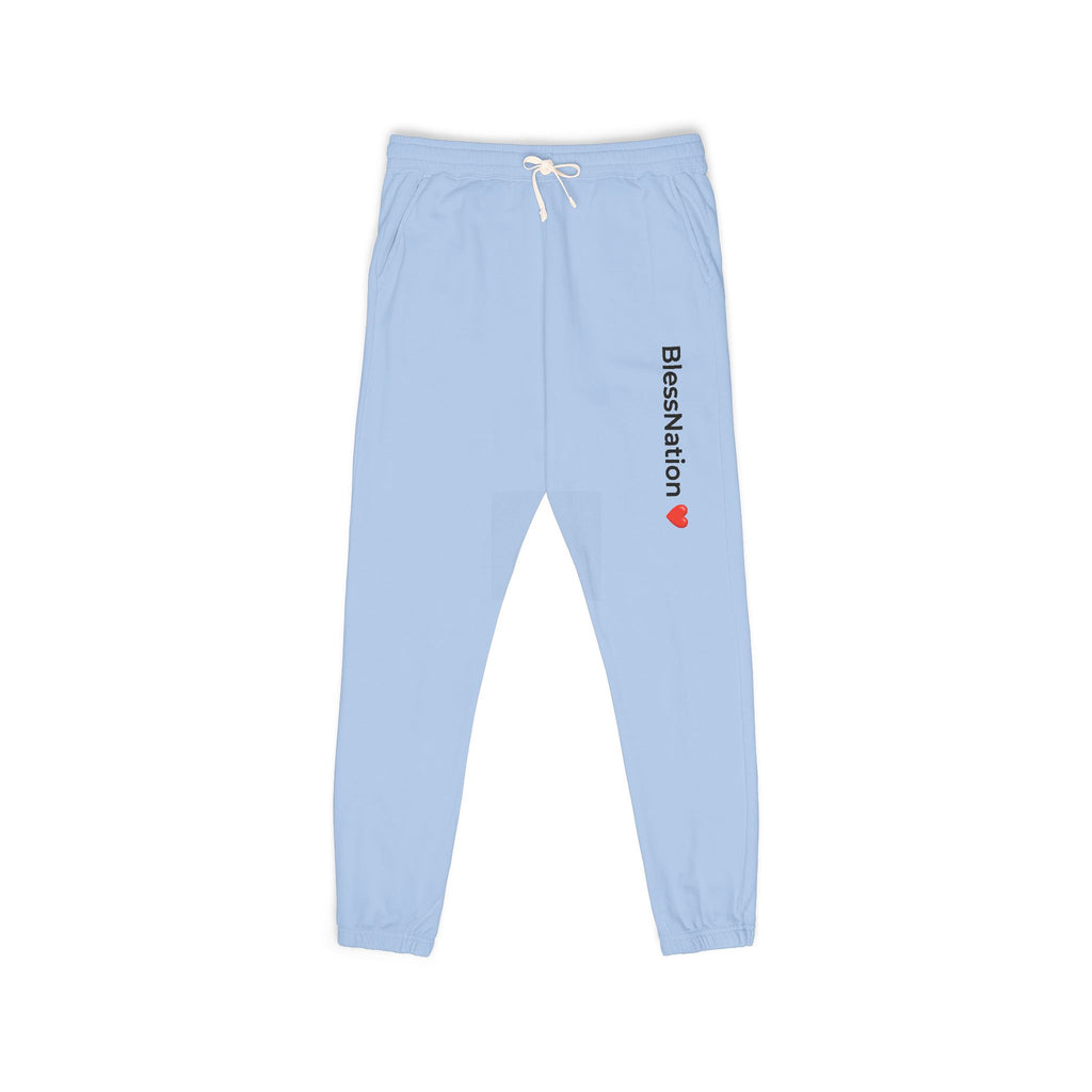 BlessNation ❤️ Fleece Sweatpants — Hydrangea
