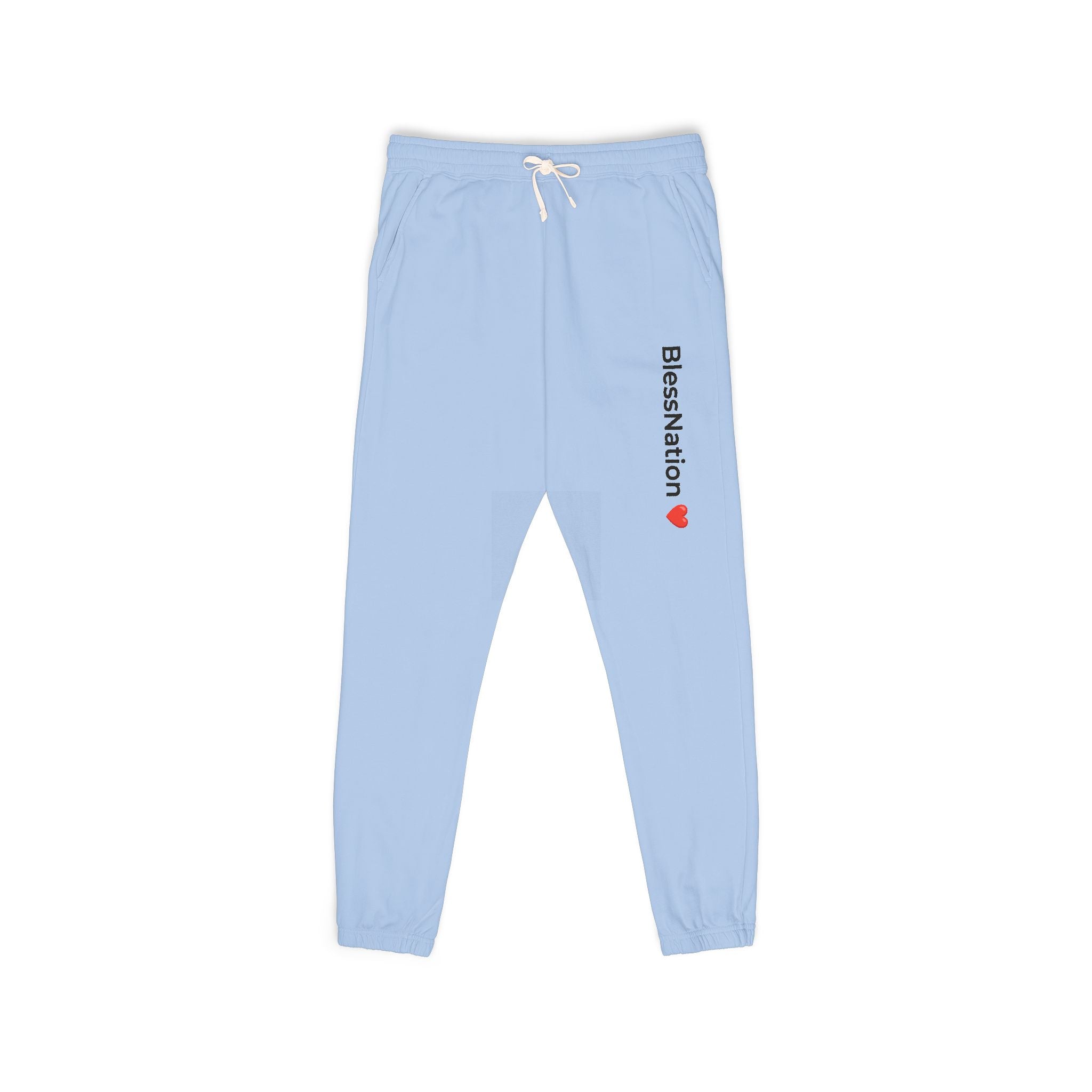 BlessNation ❤️ Fleece Sweatpants — Hydrangea
